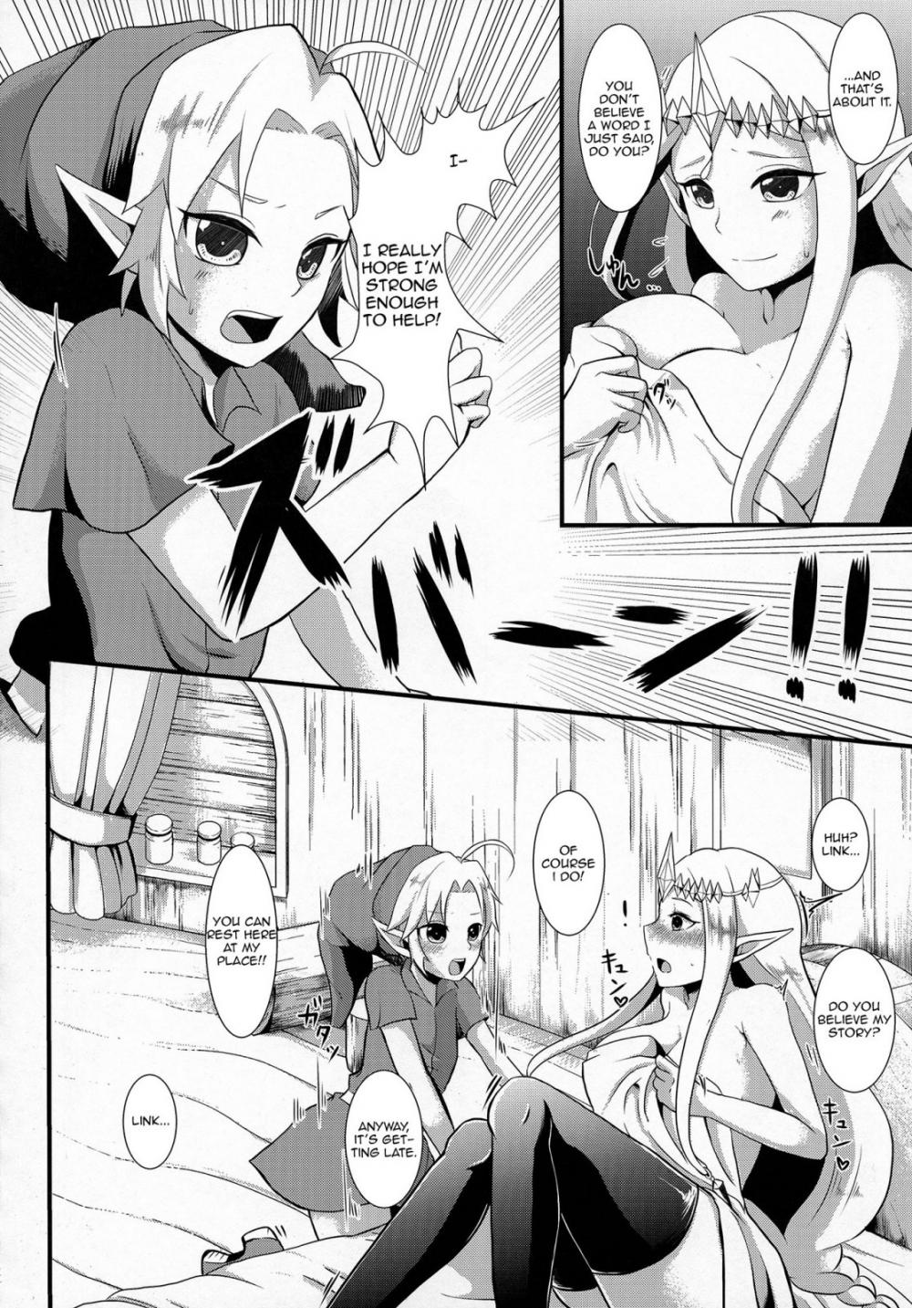 Hentai Manga Comic-Time Travel - Futanari Princess Zelda is Out of Control!-Read-15